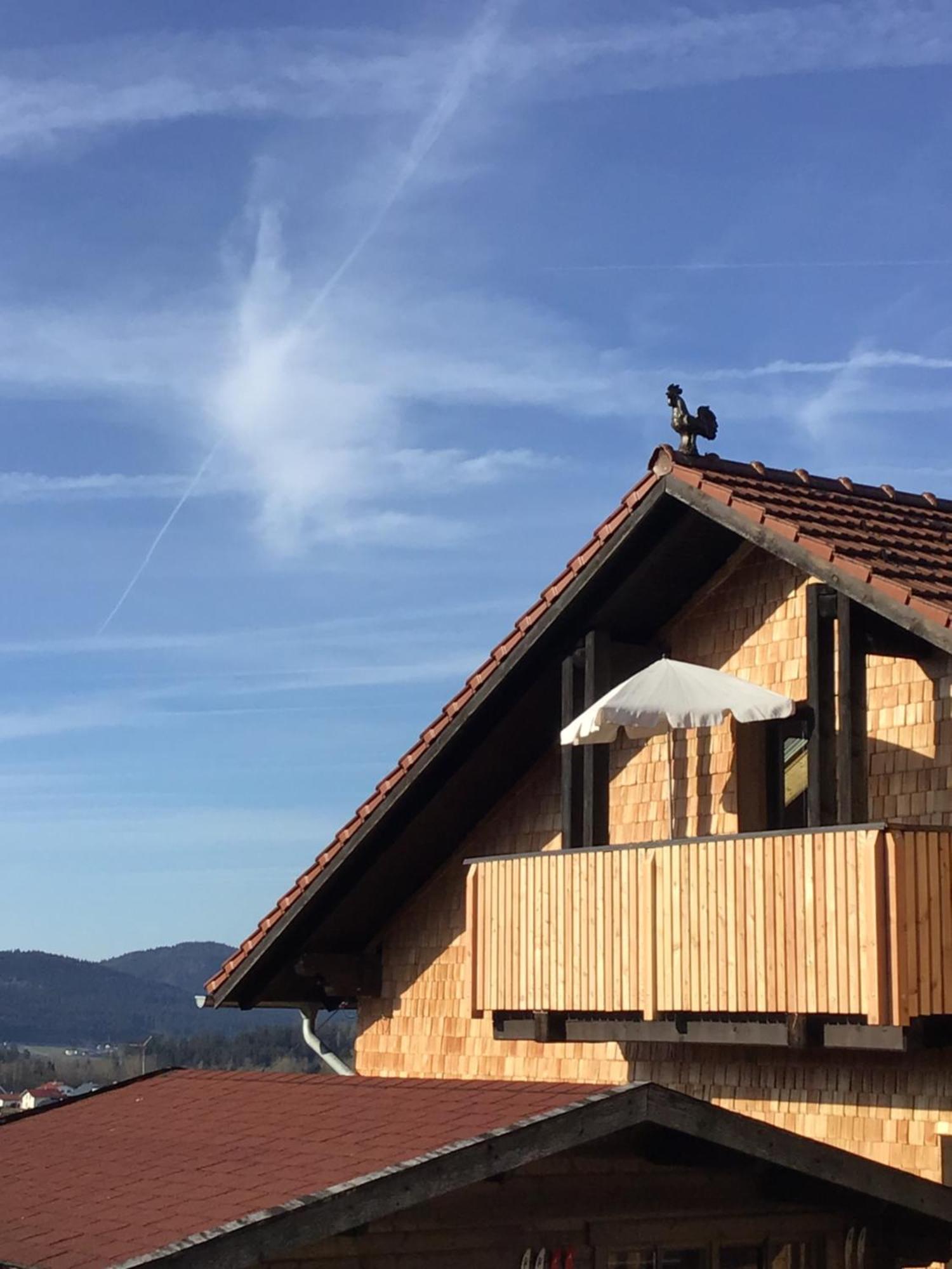 Ferienwohnung Dorfblick Lindberg Buitenkant foto